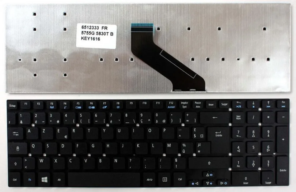 Клавиатура для Acer Extensa 2508 2509 2510 6594 TravelMate P255-M P256-M P273-M P276-M P455-M