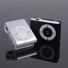 3.5mm Mini MP3 Players Micro USB Metal Clip MP3 Support TF-Card Slot Digital Mp3 Music Player Portable Audio