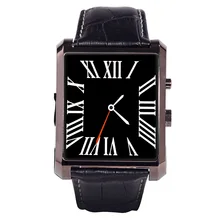 Dm08 smart uhren mini kamera business armbanduhr pedometer bluetooth smartwatch leder ios android für iphone samsung