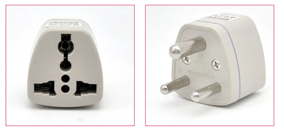 South Africa 3 pin Travel Adapter  to Universal UKUSEUAU 2500W 10A Power Plug (12)