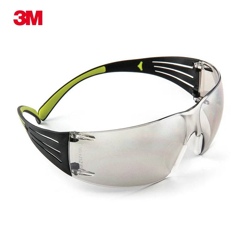 

3M SF410AS Goggles Anti-UV Windproof Sand Painted Antimist Anti-scratch Eyes Protector Professional Safety Goggles KU005