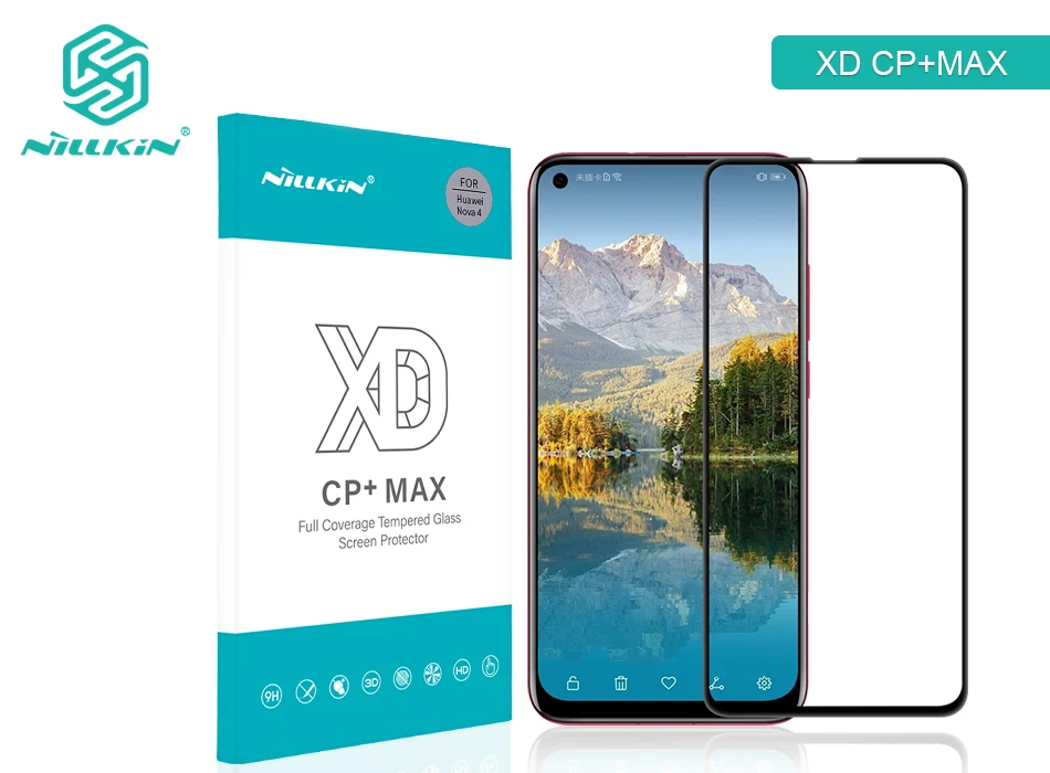 Защитная пленка для экрана для huawei Honor View 20 6,4 ''NILLKIN Amazing H/H+ PRO/XD CP+ MAX из закаленного стекла для huawei Nova 4