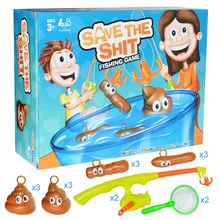 Счастливая обезьяна, спаси говно, игра для рыбалки, игрушки для ABS рыбалки, для плавающих, развивающие игрушки, Подарочная игрушка для детей на день рождения