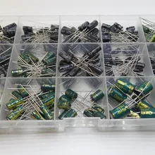 15 значений в общей сложности 300 шт 16V с алюминиевой крышкой, 50В 0,1 мкФ 0,22 мкФ 0,47 мкФ 1 мкФ 2,2 мкФ 3,3 мкФ 4,7 мкФ 10 мкФ 22 мкФ 33 мкФ 47uf Алюминиевый электролитический конденсатор, алюминиевая крышка, комплект