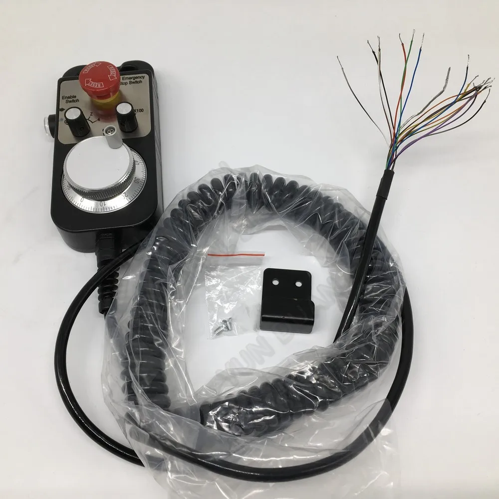  4 ejes CNC Offline controlador de movimiento de código G Mach3 interfaz USB Sistema de MPG de la ma