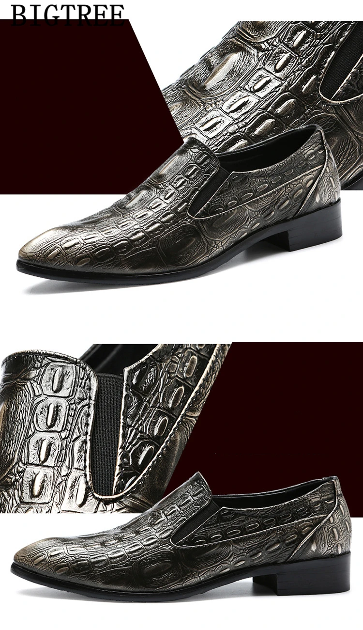 Обувь из крокодиловой кожи; Мужские Классические Вечерние туфли; Мужские модельные лоферы; обувь с острым носком; элегантные мужские туфли; zapatos de hombre de vestir