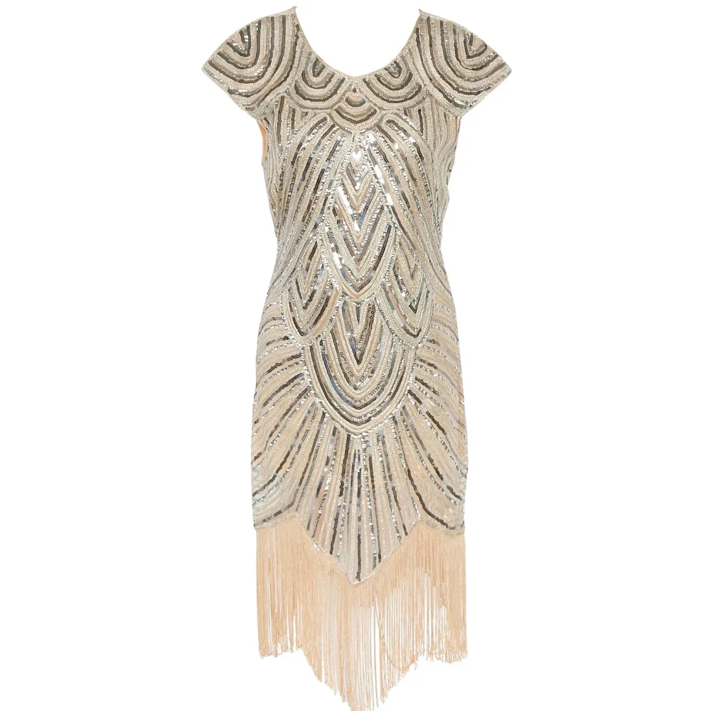 Shining 1920 s Style Flapper font b Dress b font Vintage Great font b Gatsby b