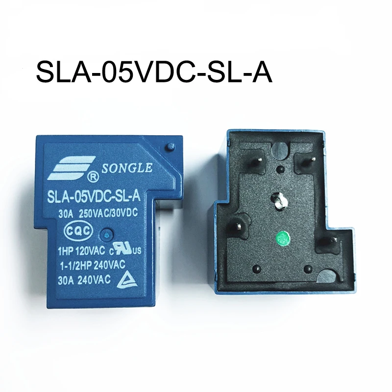 4 канала 1 SPST-NO SLA-05VDC-SL-A(T90) 5VDC напряжение катушки DIN рейку интерфейс релейный модуль