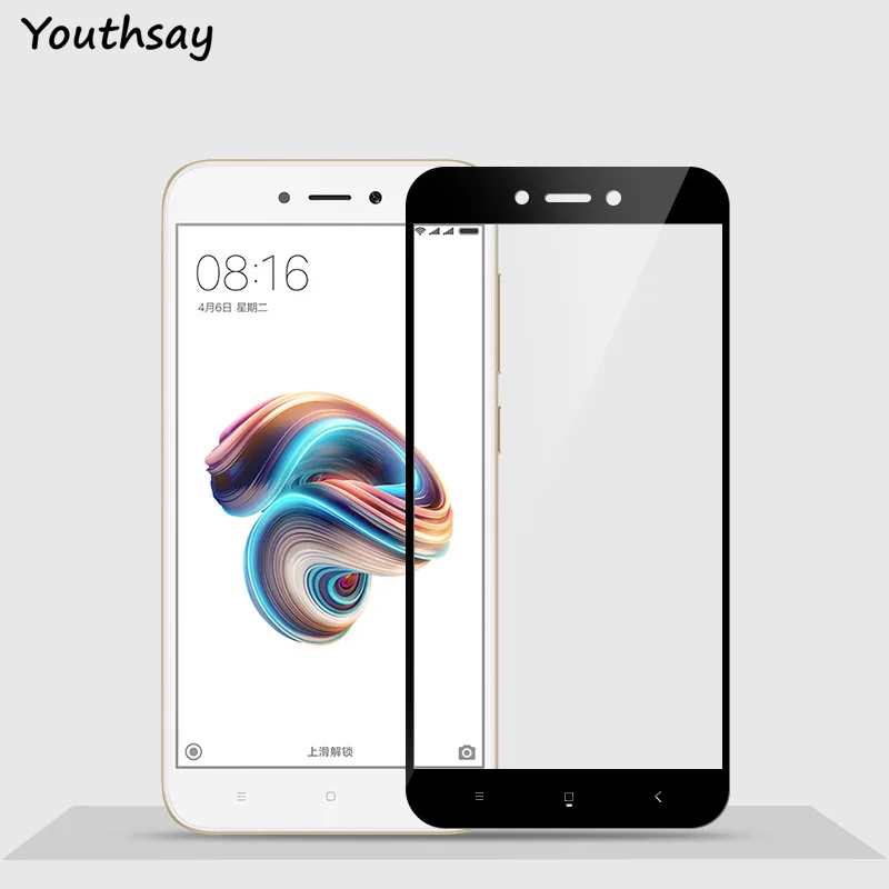 2 шт. защитная пленка для экрана Xiaomi Redmi 5A закаленное стекло с полным покрытием