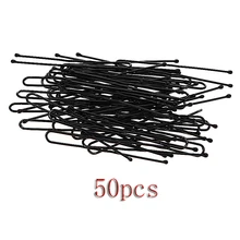 50Pcs/set 5cm Bobby Pins Curly Wavy Grips Salon Barrette Hairpin Hair Hairdressing Styling DIY Tools Hair Pins Hair Clips