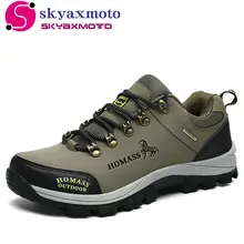 Autumn Men Boots 2018 New Breathable Couple Shoes Male Casual Waterproof Non-Slip Shoes Man Big Size 36~45