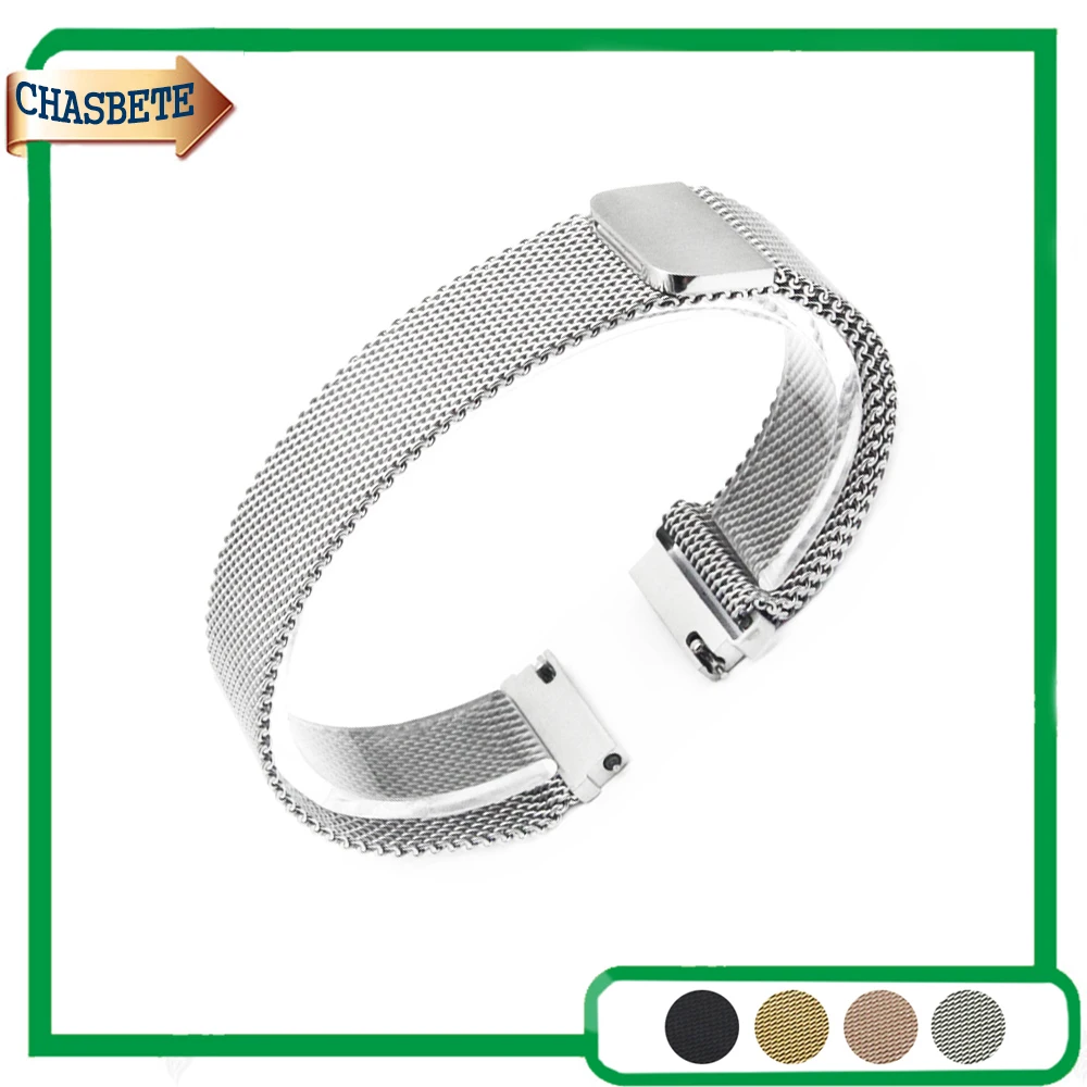 

Stainless Steel Watch Band for Amazfit Huami Xiaomi Pace Bip 20mm 22mm Men Women Metal Strap Belt Wrist Loop Bracelet Black