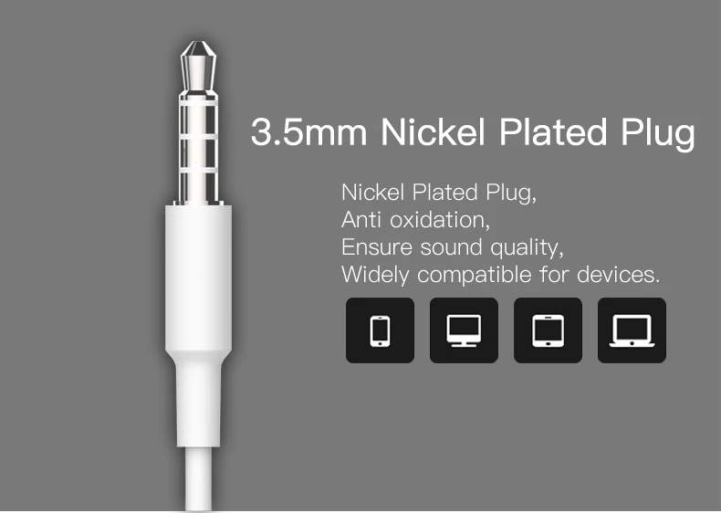 Bass Sound Wired Earphone Headphone With Microphone Headphone (7)