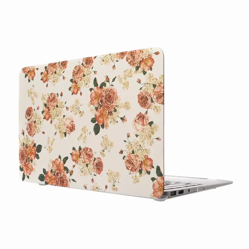 Case For Macbook Pro 15 Inch 3D Floral Hard Laptop Cover For Macbook