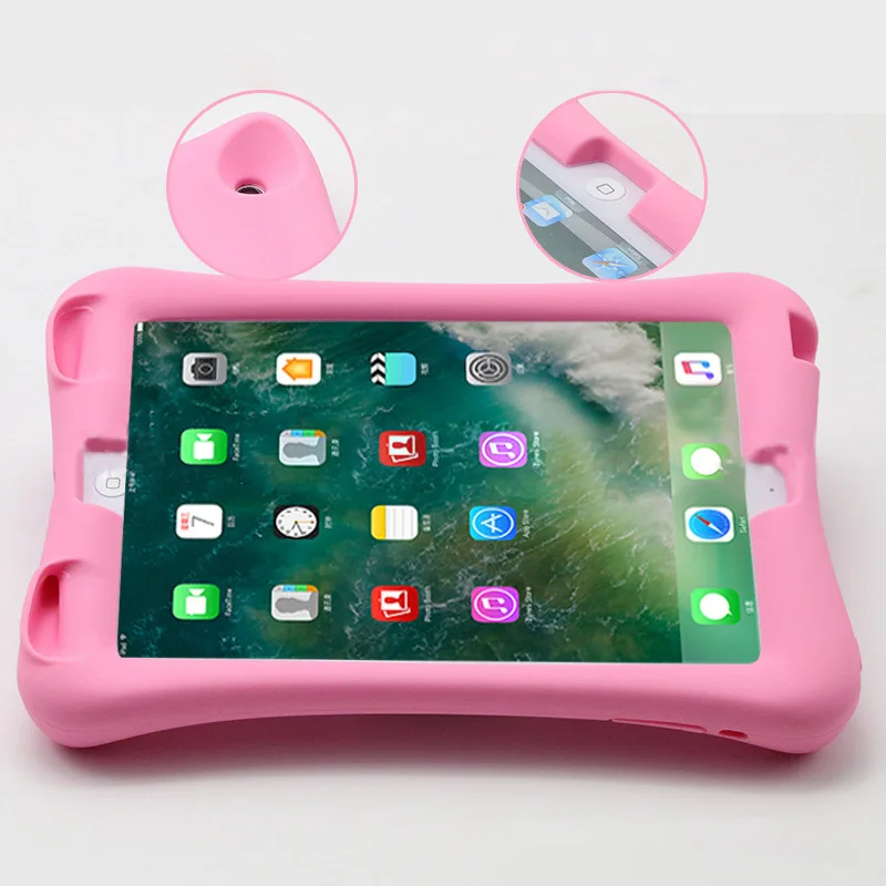 Противоударный Детский защитный чехол для iPad 9 7 2018 2017 Pro Мягкий силиконовый Air 1 2