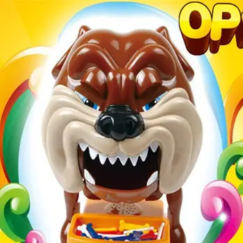 

Funny Plastic Rob Bone Cartoon Electric Toy Dog Table Board Game Kids Child Gift