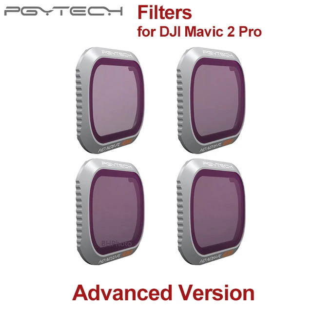 

PGYTECH DJI Mavic 2 Pro Advanced V Camera Lens Filters ND8 16 32 64 CPL UV Polarizing filter for Mavic 2 pro drone accessories