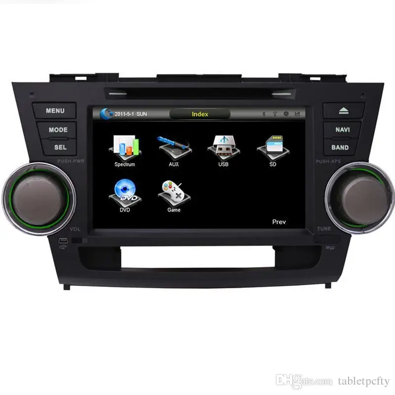 Discount 8" Car DVD player with GPS(opt),audio Radio stereo,BT/TV,car multimedia for Toyota Highlander 2008 2009 2010 2011 2012 2013 2014 1 Discount 8" Car DVD player with GPS(opt),audio Radio stereo,BT/TV,car multimedia for Toyota Highlander 2008 2009 2010 2011 2012 2013 2014 1
