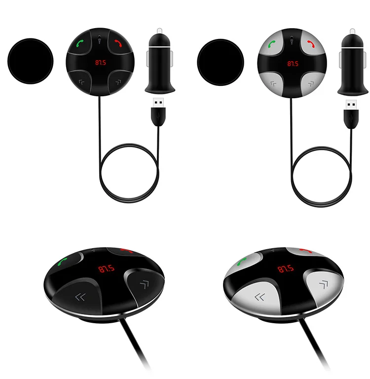 Bluetooth Handfree Автомобильный комплект mp3 плеер аудио беспроводной fm передатчик SD Tf ЖК