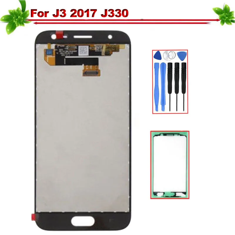 Замена для samsung Galaxy J3 2017 J330 J330F J330G ЖК-дисплей Дисплей Сенсорный экран планшета
