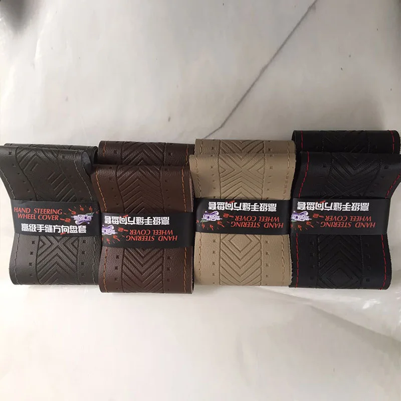 DIY-Steering-Wheel-Covers-Extremely-soft-Leather-braid-on-the-steering-wheel-of-Car-With-Needle (2)