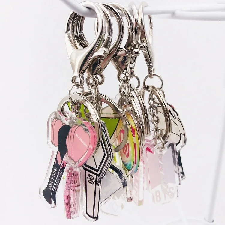 

KPOP GOT7 BLACKPINK TWICE EXO Keychain Pendant Accessories