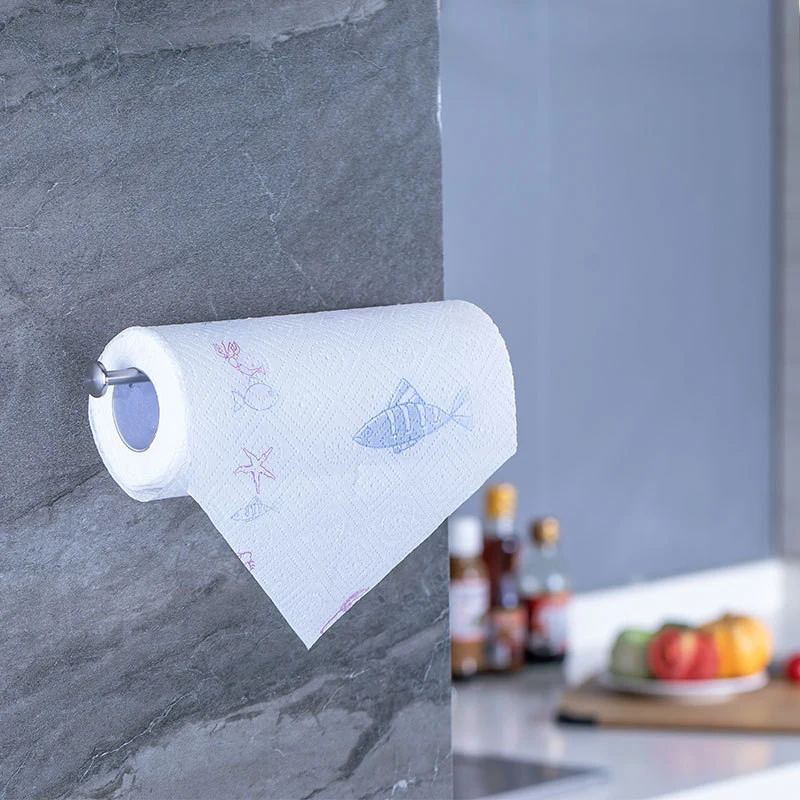 

Bathroom Lavatory Toilet Paper Rack Kitchen Wall Mount Roll Tissue Holder