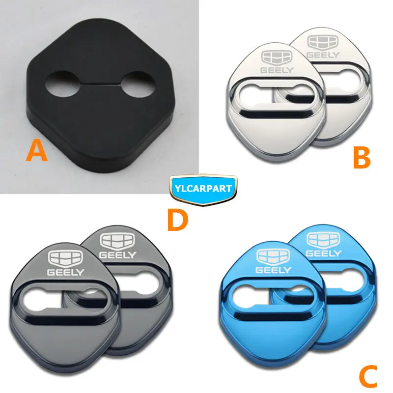 Защитная крышка для замка двери автомобиля Geely MK 1 2 MK1 MK2 Cross Hatchback|geely mk|car door lock coverdoor