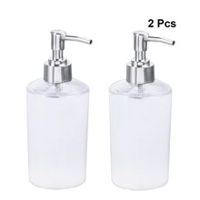 2 шт Бутылочки для лосьона многоразовые пластиковые пустые бутылочки для туалетных принадлежностей контейнер для жидкости контейнер для лосьона для шампуня эмульсии косметики