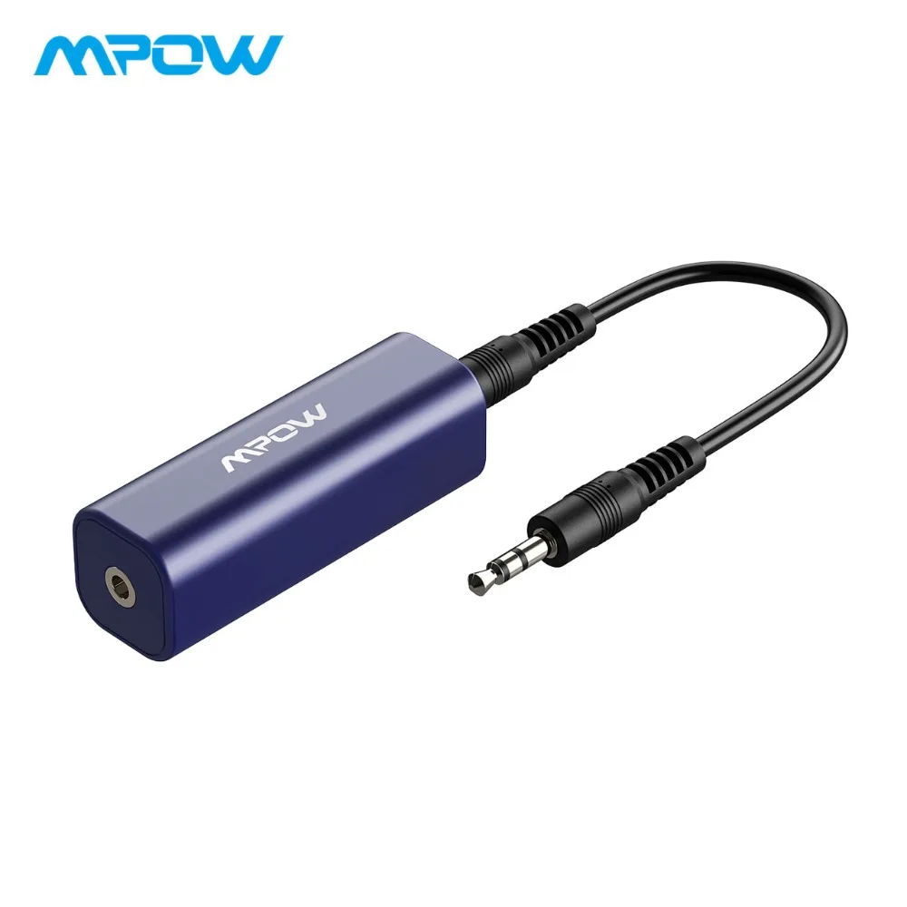 

Mpow 138A Noise Isolator Ground Loop Noise Cancelling Adapter With 3.5mm AUX Cable For Car Audio System/Home Stereo Clear Sound