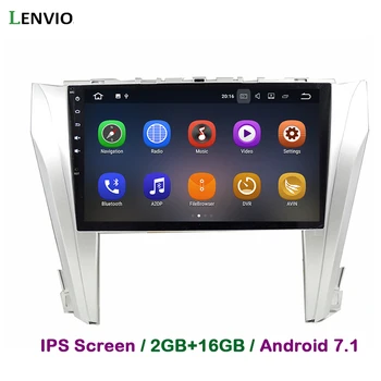 

Lenvio 2G RAM 2 Din Android 7.1 CAR Radio GPS Navigation For Toyota Camry 2015 2016 Car DVD Player multimedia WIFI BT DAB IPS 3G