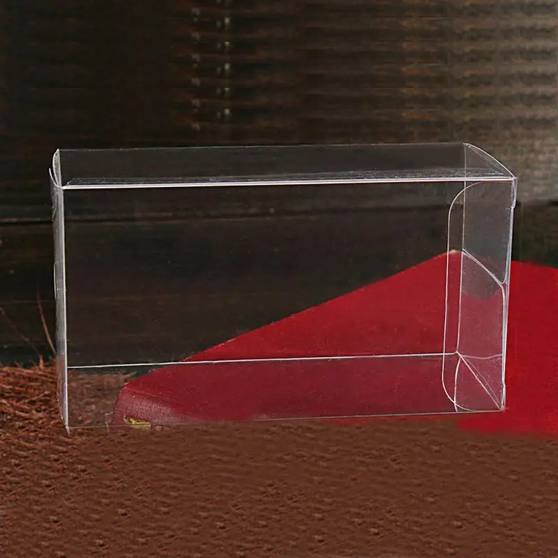 200 шт. 3 х 6 х 7 ювелирные изделия Подарочная коробка ясно коробки прозрачная пластиковая коробка для хранения ПВХ коробки Дисплей ПВХ