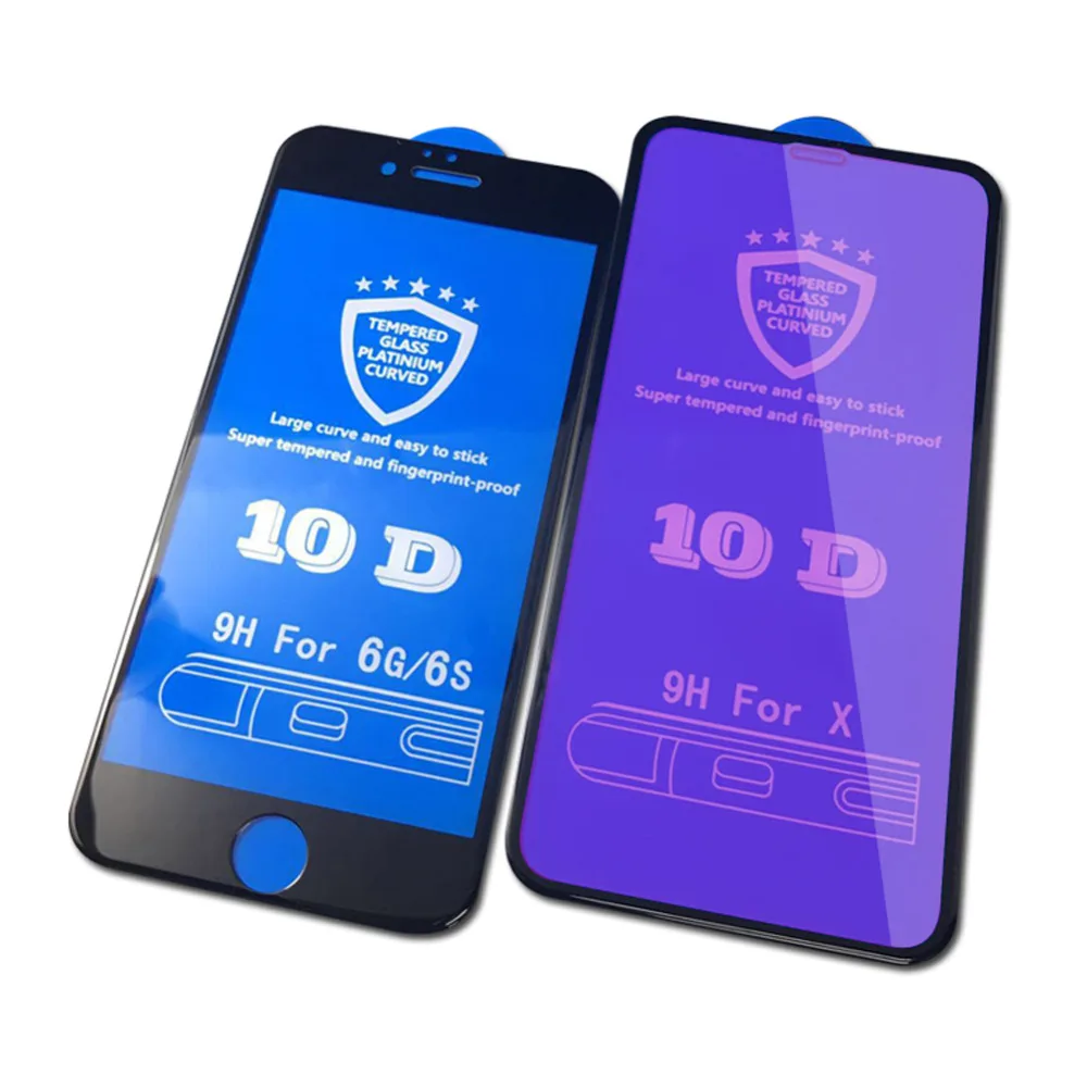 3Pcs a Set Screen Protector for iPhone XR, Tempered Glass Screen Protector [3D Touch] 10D Full Coverage Round Edge, 9H Hardness