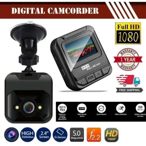 

HD 2.4" LCD 1080P Car DVR Dash Cam Camera Video Vehicle Recorder Night Vision HD Video Camera Car DVR Support G-Sensor 3B29