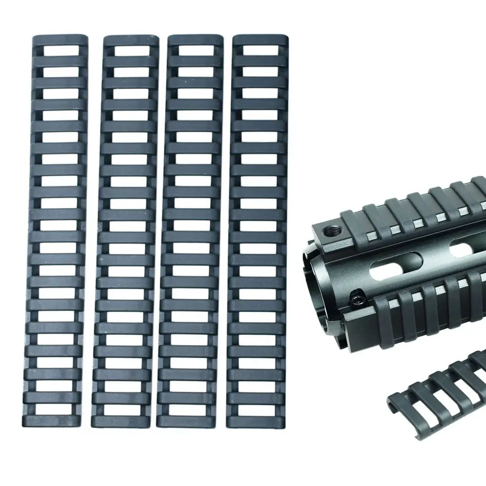 

Funpowerland Handguard Weaver Picatinny Rail Black Color Ladder Cover