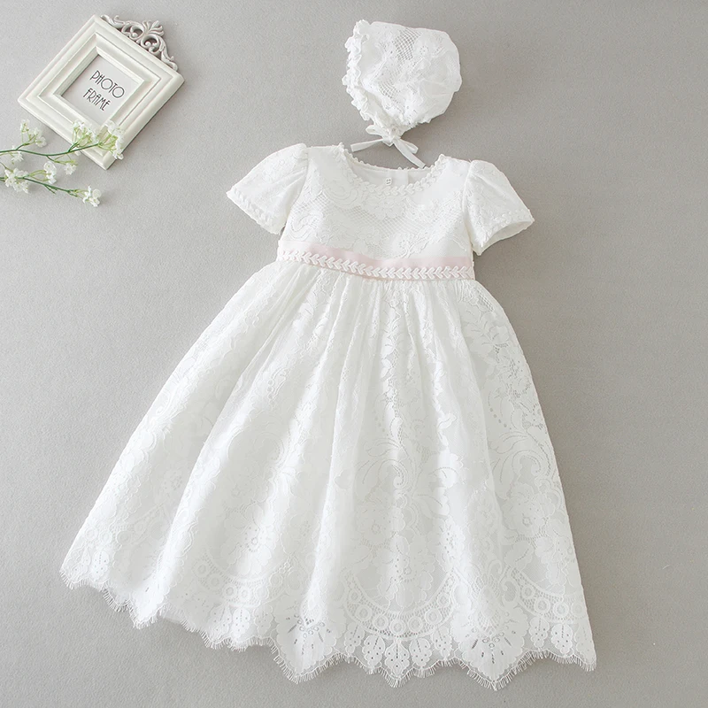 IYEAL кружевное платье для маленьких девочек; платья для первого дня рождения на свадьбу; платье для крещения; одежда для маленьких девочек; От 0 до 2 лет