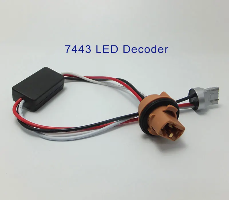 12V 7440 W21W T20 Canbus Error Free резистор светодиодный декодер Предупреждение ошибка компенсатор для светодиодный лампы освещения, бренд AMYWNTER