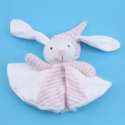 Милый кролик уход за малышом мягкое полотенце с медвежонком игрушка серый круглый успокаивающее Полотенце кукла Детские Плюшевые Игрушки