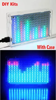 

diy kit LED Music spectrum Production suite spectrum level display Light cubic electronic training DIY Music spectrum kit