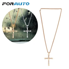 Автомобильное зеркало заднего вида, подвесные украшения, подвеска для автомобиля, христианский крест, украшение для автомобиля, автомобильные аксессуары для интерьера, высокое качество