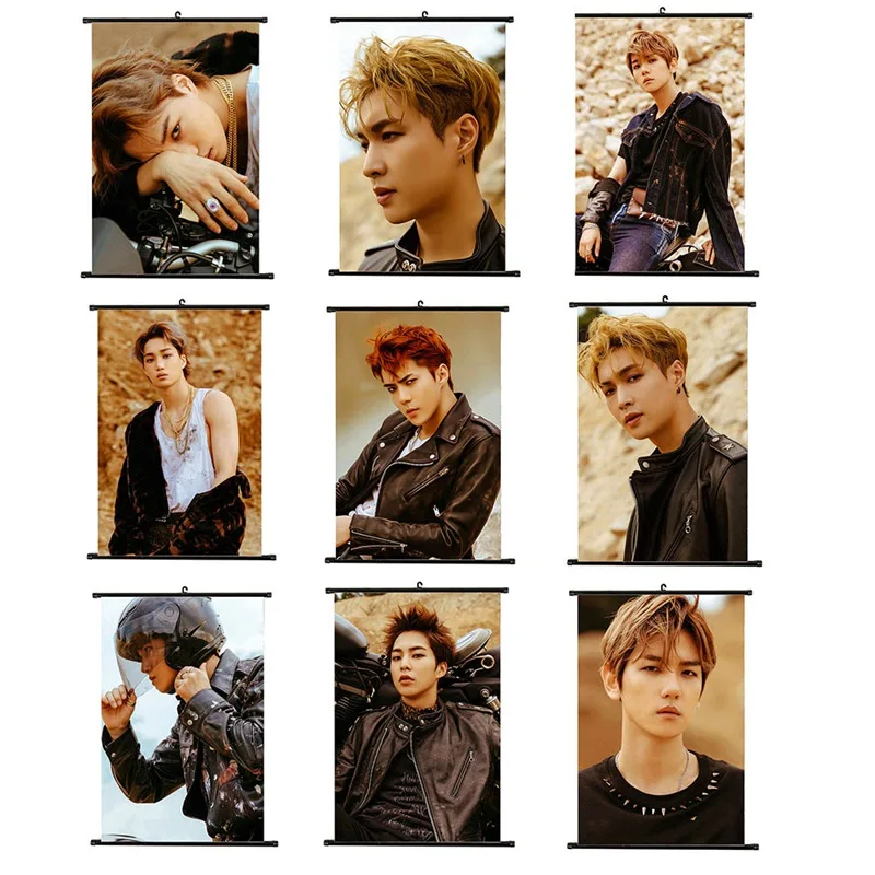 1 шт K pop EXO Новый Ablum не портит мой темп плакаты четкое изображение украшения