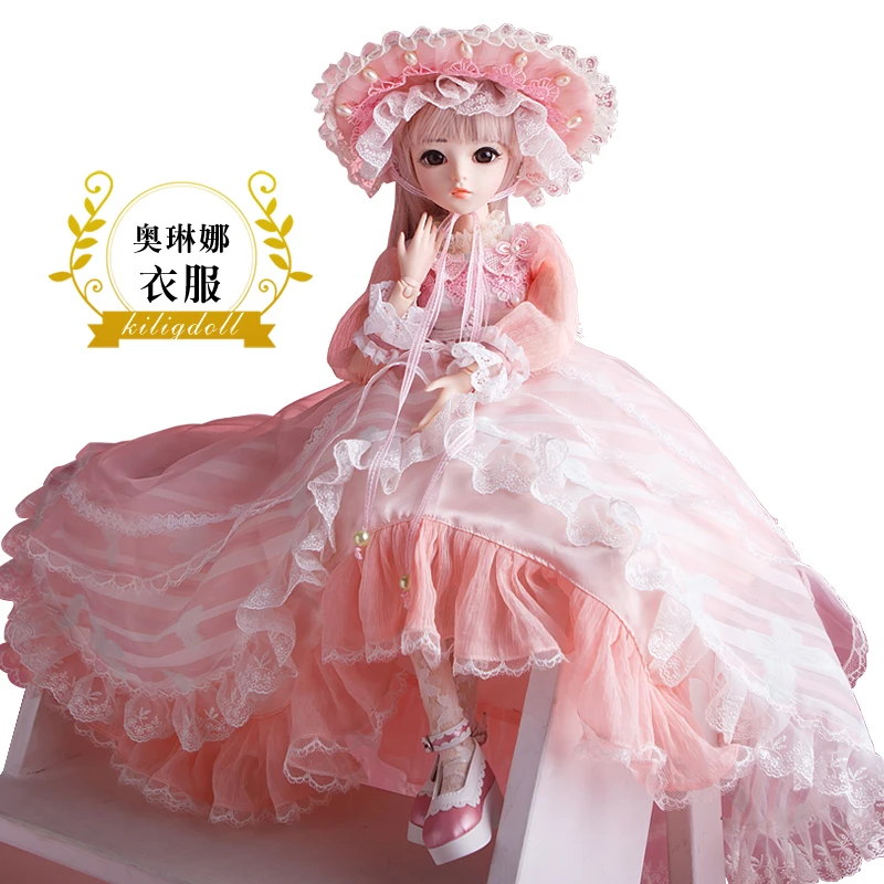 BJD 60 см кукла игрушки высокое качество китайская Кукла 18 шарниров шарнир модный
