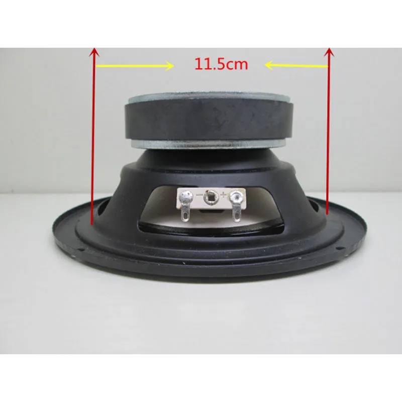 5,25 дюймов 8ohm низкочастотный громкоговоритель музыкальный стерео модифицированный басовый динамик