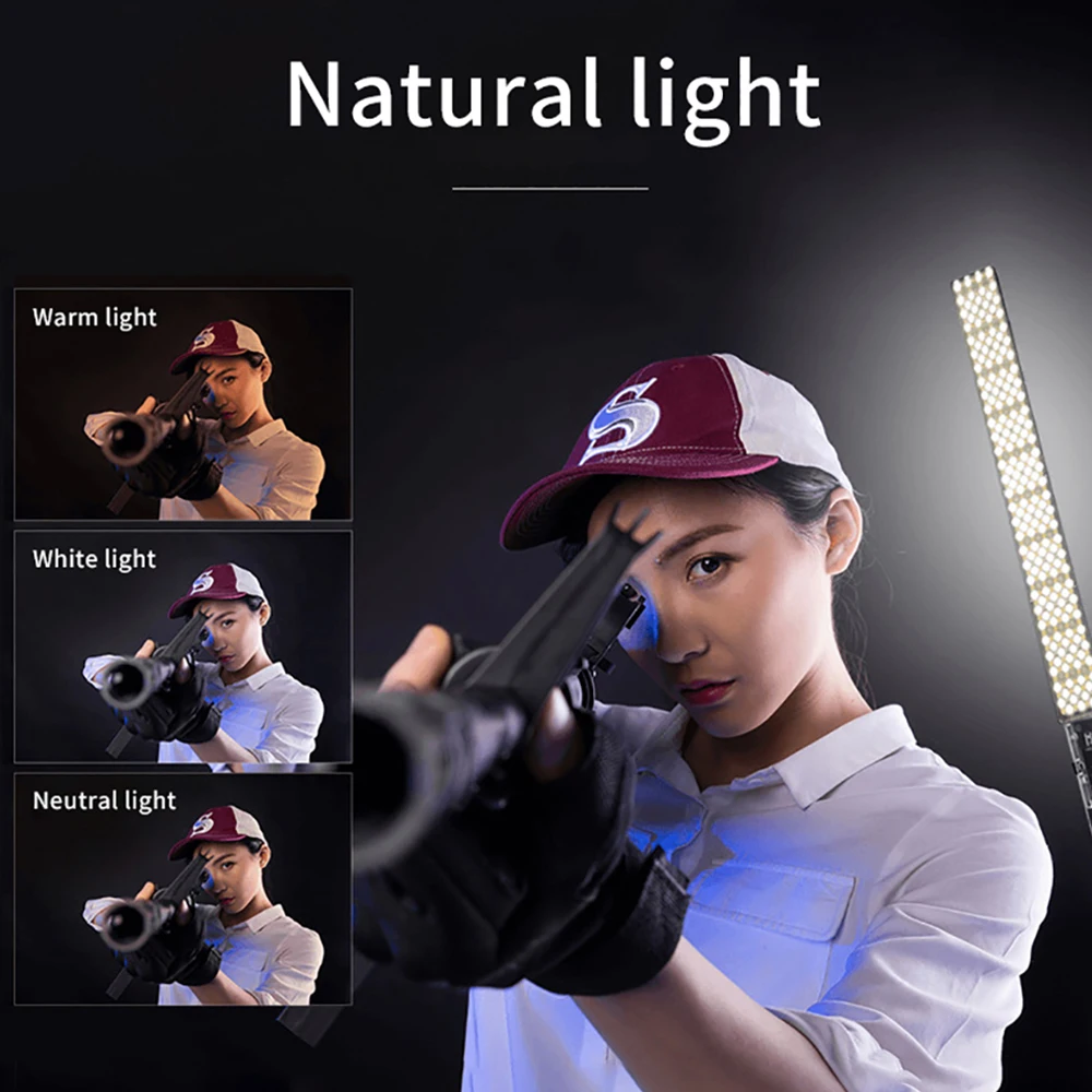  YONGNUO YN360 III YN360III Handheld LED Video Light Touch Adjusting Bi-colo 3200k to 5500k RGB Colo - 33045165903