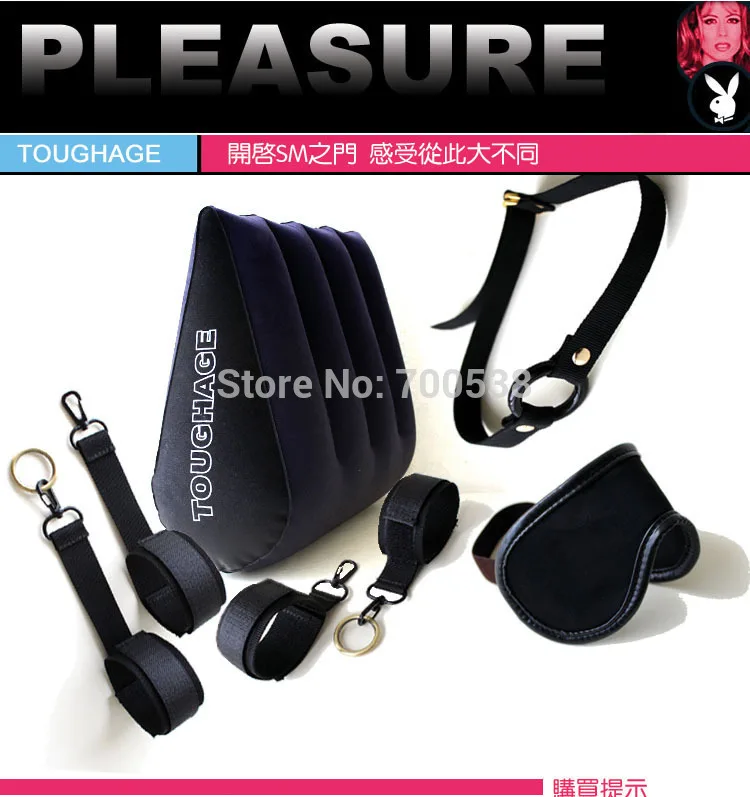New Arrival Sex Furniture Sex Game Set For Toughage Magic Triangle Inflatable Cushion Furnitures For