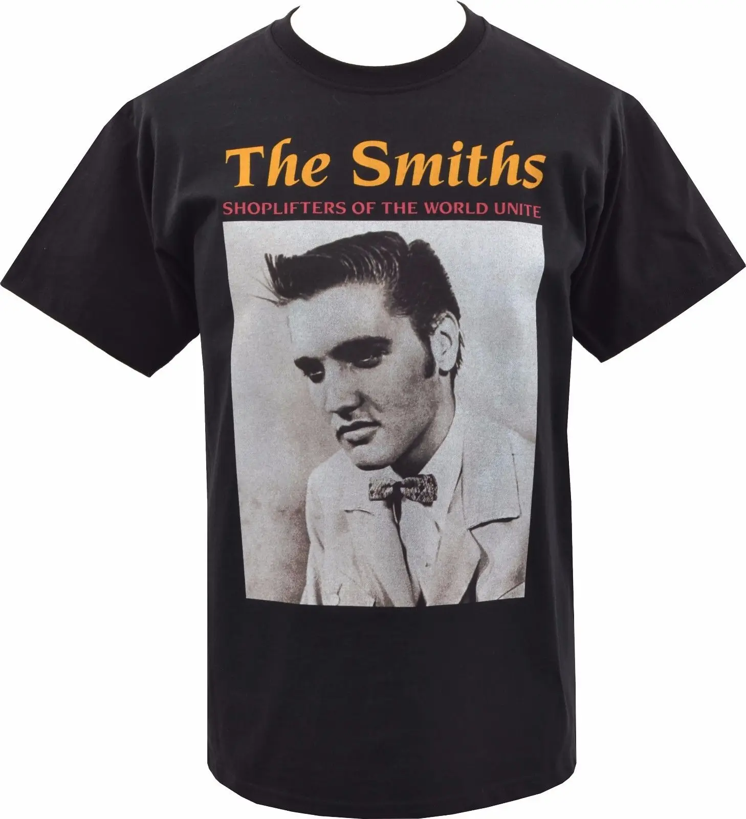 Мужская черная футболка THE SMITHS воришки Элвис Пресли Британский Моррисси S-5XL