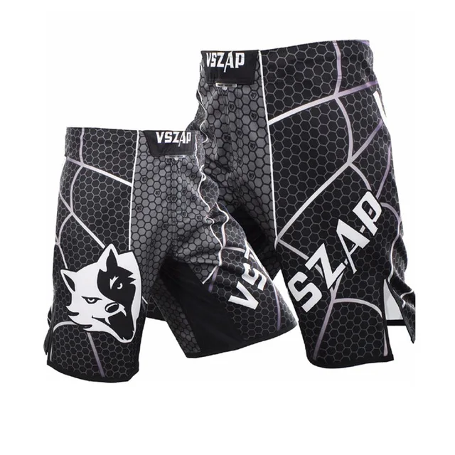 VSZAP ММА боксерская одежда для активного отдыха хлопок свободный размер тренировочные шорты для кикбоксинга Муай Тай шорты Дешевые ММА шорты мужские брюки боксео
