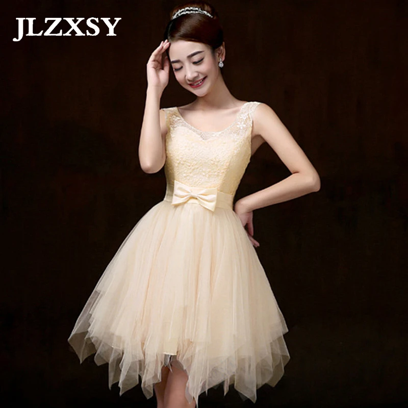 a line short gown