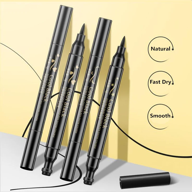Brand Double Easy to wear makeup eyeliner pen Fast dry liquid,Long-lasting cosmetics eyeliner,Nature makeup eye cream.eyeshadow Brand Double Easy to wear makeup eyeliner pen Fast dry liquid,Long-lasting cosmetics eyeliner,Nature makeup eye cream.eyeshadow