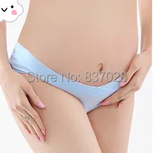 5 шт./партия, женское хлопчатобумажное белье для беременных с низкой талией, штаны для беременных, шорты для беременных